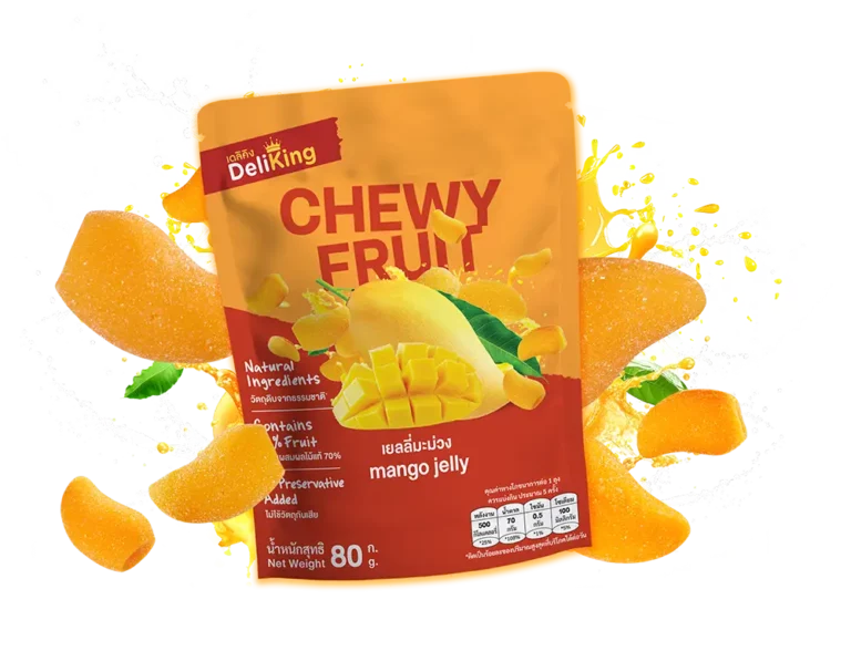 Product DeliKing Chewy Mango Jelly from Natural